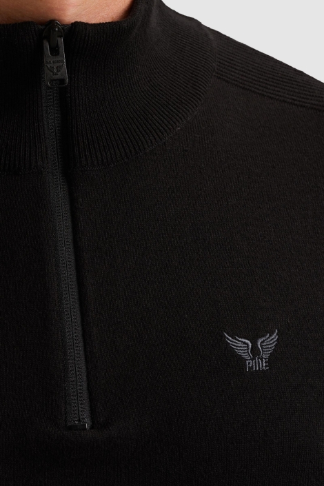 PME legend half zip collar cotton